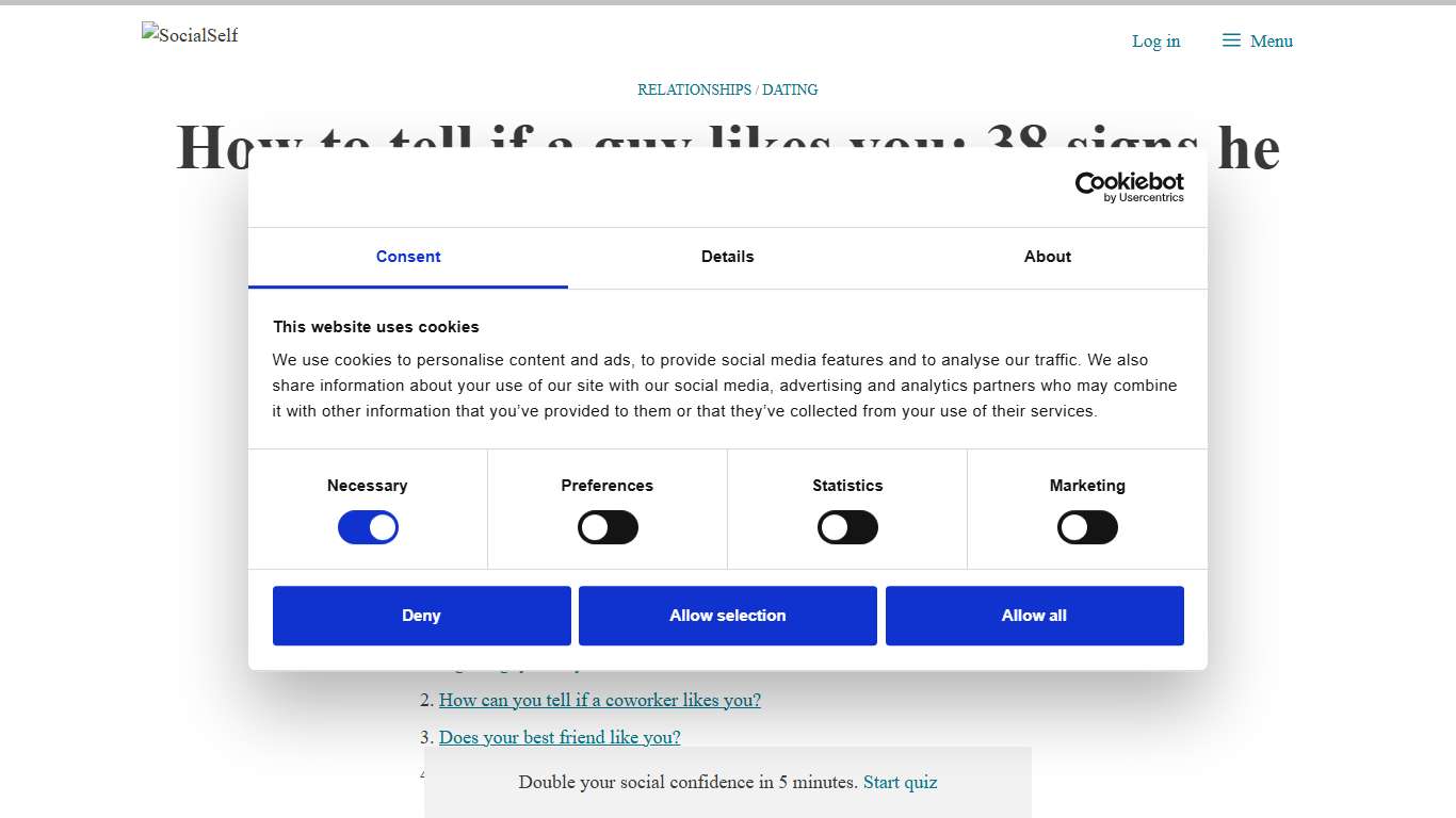 How to tell if a guy likes you: 38 signs he has a crush on you